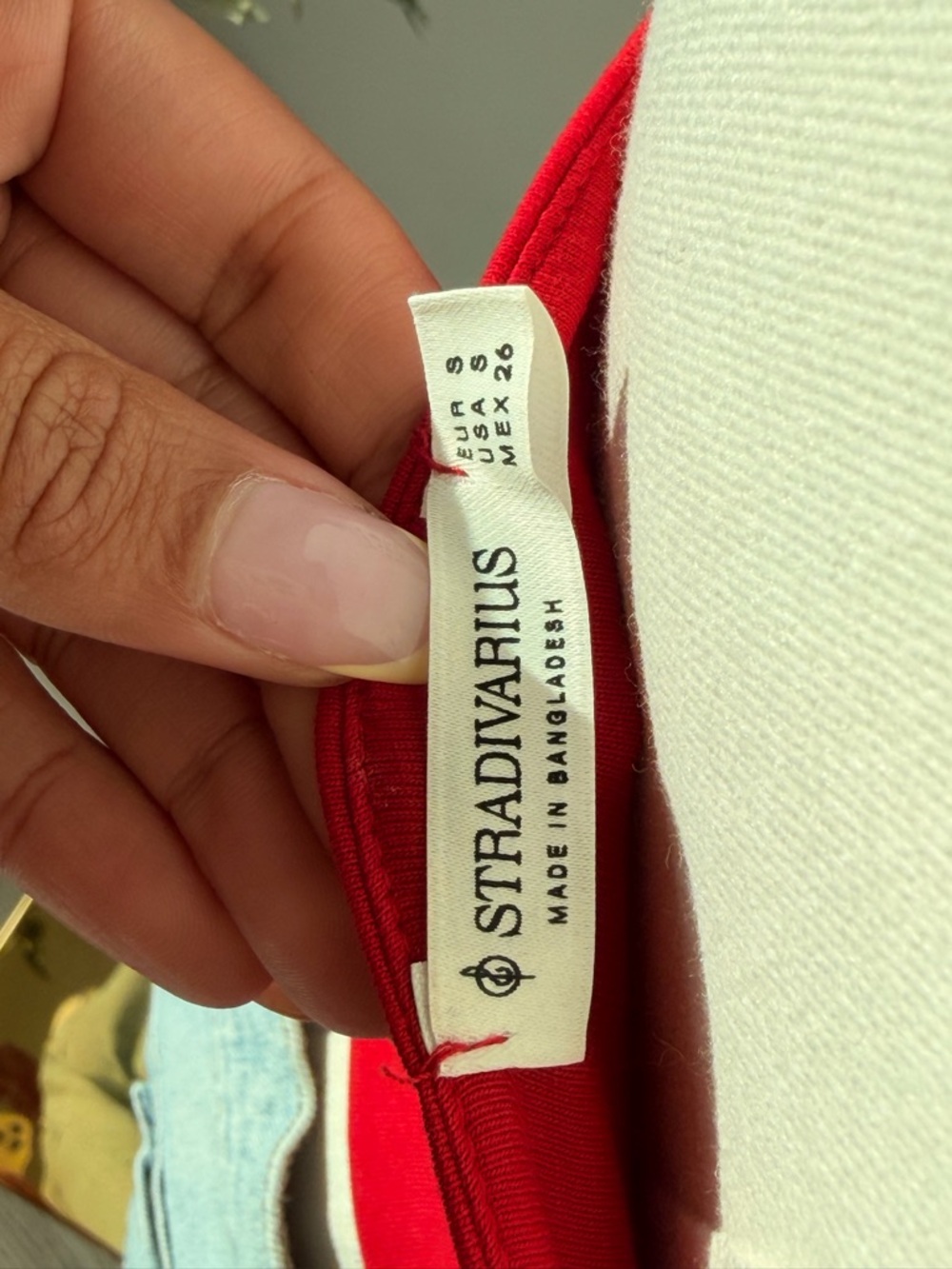 Stradivarius Red Halter Tank Top - Picture 4 of 6
